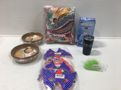 Tumbler, Air Fryer Paper, Oven Holders, Hookah, Quilt, 4th of July Masks SP1