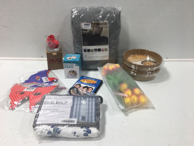 Waterproof Quilt, Fake Flowers, Shower Curtain , Air Fyer Paper, Busy Cube, Seinfeld Season 1, Glass Cup, 4th of July Masks SP1