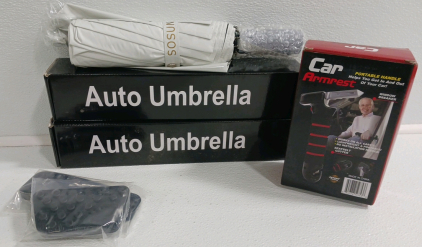 Car Armrest, Auto Umbrella and Pedal Covers SP7