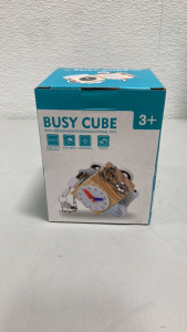 (1) Box of Fidget Toys, (1) Busy Cube SP6