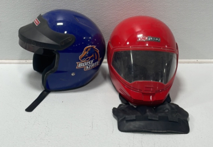 (1)Visorless Riding Helmet (1) Visored Riding Helmet