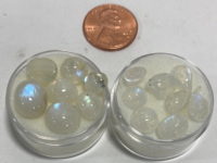 (15) White Opal Gemstones