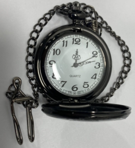 Pocket Watch W/ “To My Husband I Love You” Inscription