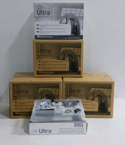 (4) Boxes CTF Ultra Counter Mounted Touch Free Soap Dispensers