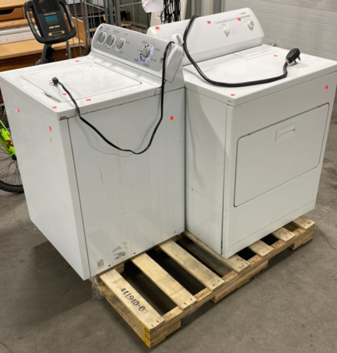 (1) GE Washer (1) Kenmore Dryer