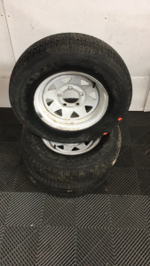 (3) Trailer Tires