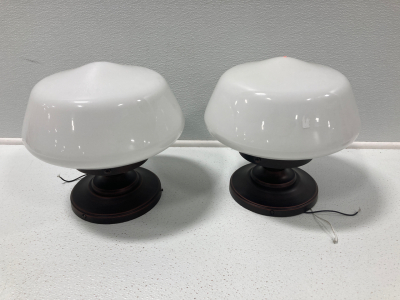 (2) Decorative Light Fixtures