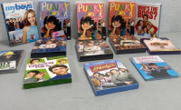 (3) Punky Brewster seasons, (1) The muppet Show 2, (1) Myboys, (1) Growing Pains 1st Season, (3) The A-Team season 2,3,4, and more