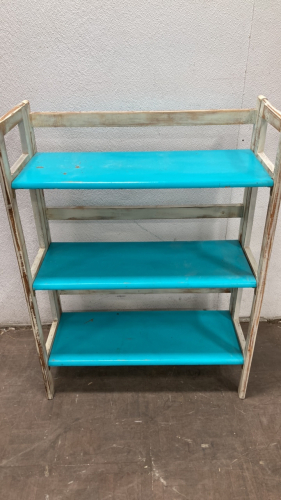 Folding 3-Tier Shelf