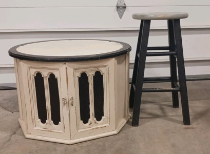 End Table And Stool