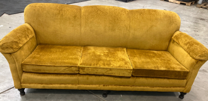 Mustard Yellow Decorative Couch