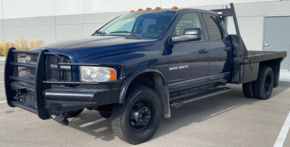 2003 Dodge Ram 3500 Flat Bed - 80K Miles - Diesel