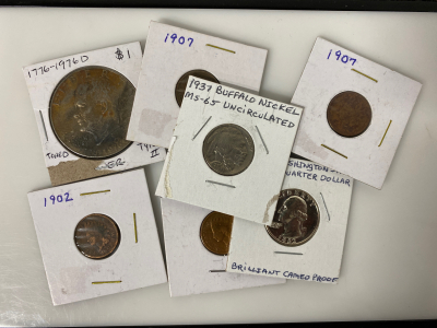 Assorted Vintage Coins
