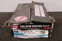 Box of Collated Roofing Nails