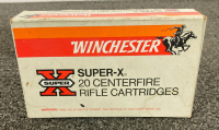 Winchester Super-X 20 Centerfire Rifle Cartridges