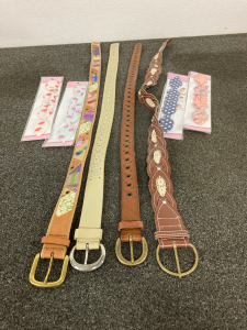 Women Belts And Hair Ties