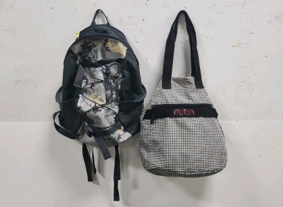 Dakine Outdoor Backpack & Guess Hand Bag