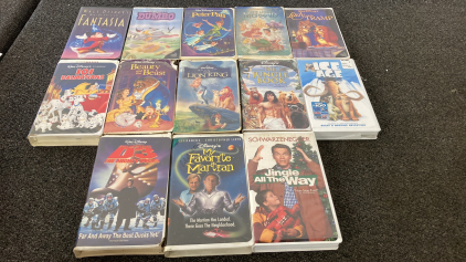 Assorted Disney VHS Tapes