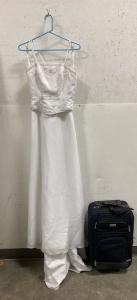 Lady Eleanor Wedding Dress In Suitcase