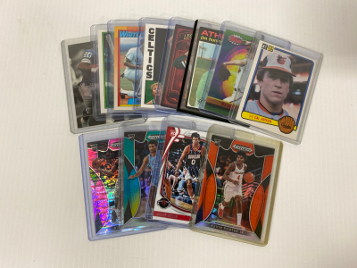 Assorted Sports Cards Including; Ripken, Porter, Hunter and More