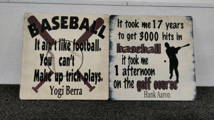 Baseball Wall Decor