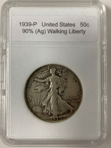 1939-P Walking Liberty Half Dollar