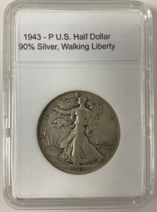 1943-P Walking Liberty Half Dollar