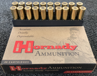 (20) Rounds Hornady 8x56 HUNN Ammo