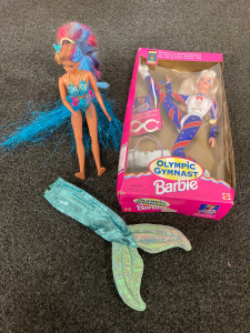 Olympic Gymnast Babrie And Beach Barbie