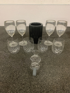 ”Wine Night” Glasses And More