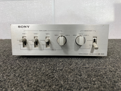 Sony Tapecorder Selector SB—500