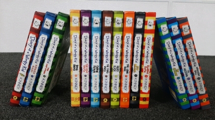 Diary Of A Wimpy Kid Books #1-14