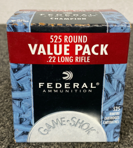 525 Round Federal .22 Long Rifle Value Pack