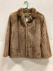 Real Mink Fur Coat