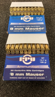 (40) Rounds 8 mm Mauser Ammo