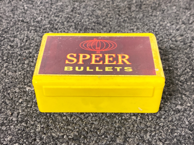 Unopened Box of Speer Bullets 9mm Cal. 125 Gr.