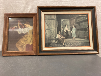 2 wall paintings