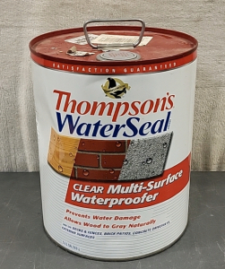 5 Gallon Tin of Clear Multisurface Waterproofer