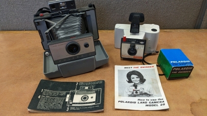 Vintage Polaroids & XBox Accessories, More