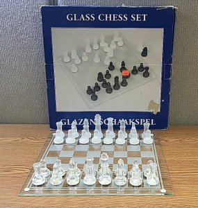 Glass Chess Set