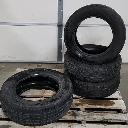 (4) Tubeless Tires