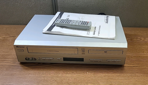 Memorex VCR/DVD Player Combo