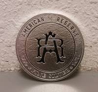 American Reserve One Ounce .999 Fine Silver Round - Verified Authentic