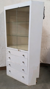 Lighted Corner Display/Storage Cabinet