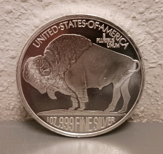 1 Ounce Round .999 Fine Silver - Verified Authentic