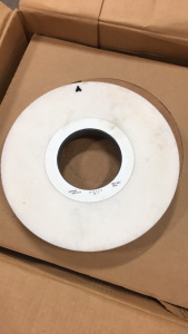 (2) 14” x 2” x 5” 36-Grit Grinding Wheels