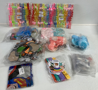 Baby Shark Straws, Toy Guns, Animal Head Bands, Plush Toys and More