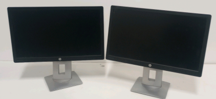 (2) HP 23" Elite display Computer Monitors