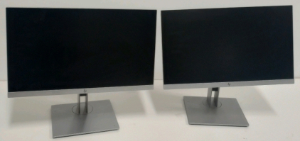 (2) HP 21.5" Elite display Computer Monitors