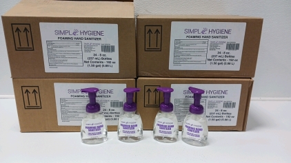 (4) Boxes Foaming Hand Sanitizer